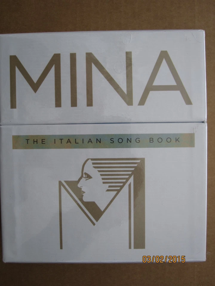 Italian Song Book by Mina (Anna Maria Quaini) (CD, Sep-2013, PDU)
