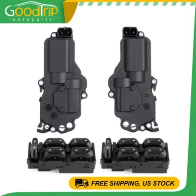 For 2002-2005 Ford F-350 Super Duty FL & FR Window Switch & Door Lock Actuators - Image 1 of 4