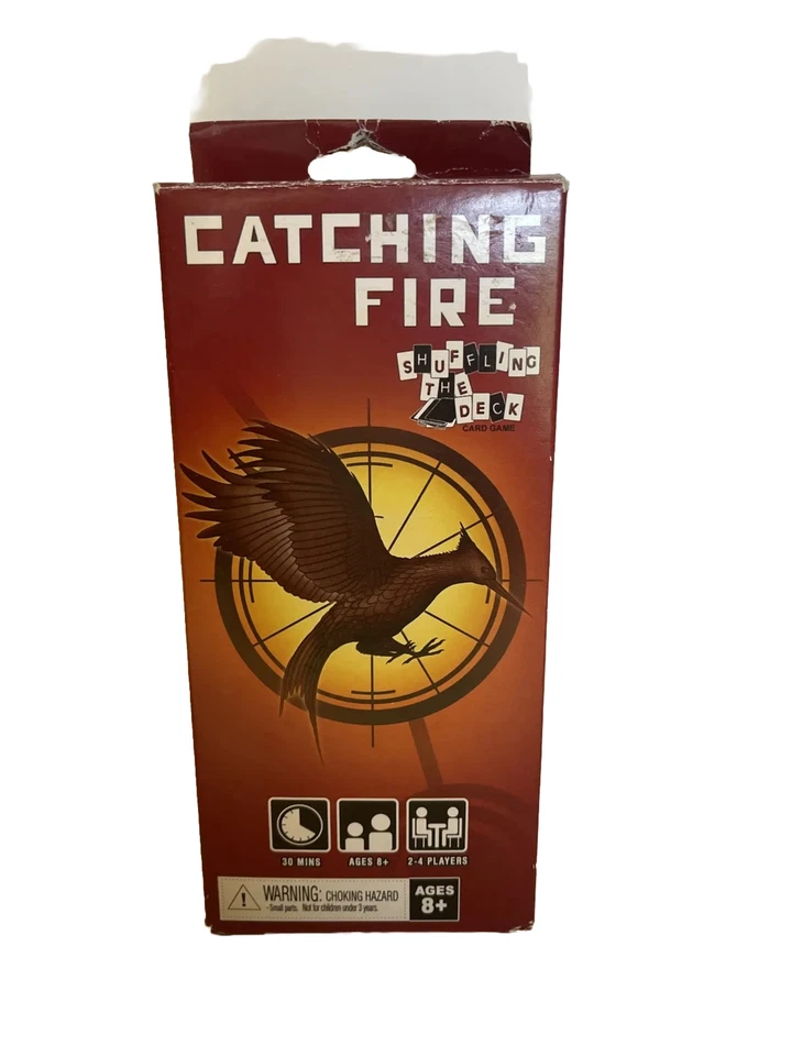 Juego de Cartas WizKids Juegos del Hambre - En Llamas, Barajando la Carta del Deck Foto 1 de 3