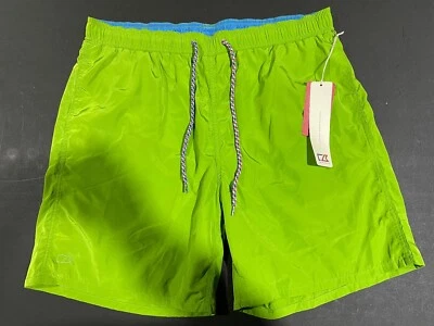 NWT MEN'S CUTTER & BUCK SWIM TRUNKS, SIZE: XL, COLOR: GREEN (J477) - Image 1 of 2