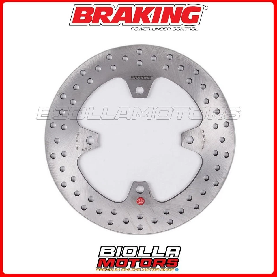 RF7521 REAR BRAKE DISC RIGHT BRAKING KAWASAKI VERSYS 1000 2014 - FIXED R-FIX - Image 1 of 4