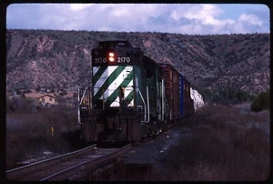 Original Rail Slide - AZER Arizona Eastern 2170+ Peridot AZ 2-17-1992 - Picture 1 of 1