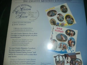Creative Memories Scrapbook Custom Cutting System Oval Patterns Template NIP - Picture 1 of 2