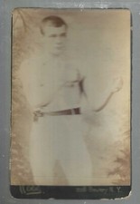 1880's Cabinet Charles Toff Wall John Wood Studio Photo Fair to VG