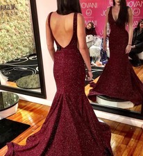 Jovani Dress - Burgundy