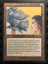 Helm of Obedience, Alliances, MTG, Near Mint
