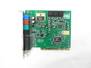 Creative Labs CT4700 Soundblaster SB PCI 128 Sound Card PC Audio Card Midi Port - Afbeelding 1 van 6