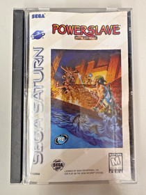 Powerslave (Sega Saturn) Complete w/ Reg Card
