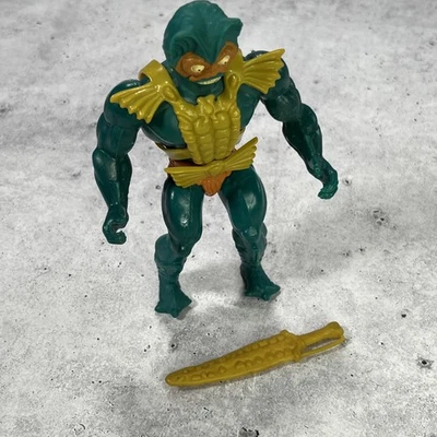Vintage MOTU Merman Completo Masters Of The Universe Pernas Apertadas Perfeitas! - Imagem 1 de 4