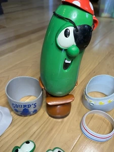 VEGGIE TALES Dress-Up Mix-Up Larry die Gurke Spielzeug Fisher-Price Vintage 2000 - Bild 1 von 5