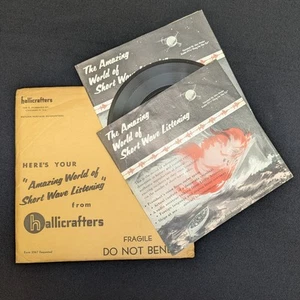 2 Hallicrafters Co. Amazing World of Shortwave Listening 1959 with Alex Dreier - Picture 1 of 6