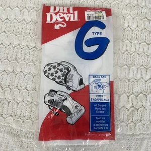 BOLSAS DIRT DEVIL TIPO G GENUINAS - De colección - Bolsa de vacío única sin usar - Imagen 1 de 3
