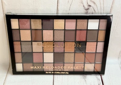 NEW & SEALED MAKEUP REVOLUTION MAXI RELOADED 45 SHADE PAN PALETTE "LARGE IT UP" - Image 1 of 4