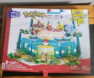MEGA Pokemon Training Stadium Incomplete Missing Figures. Only Play SetWith Box - Picture 1 of 3