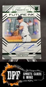 2024 Panini Flawless Colt Keith /5 Rookie Emerald Future Ink Auto Detroit Tigers - Picture 1 of 2
