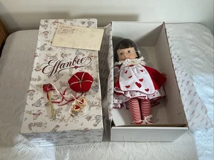 ORIG. IN BOX 13" TONNER EFFANBEE ALICE IM WUNDERLAND QUEEN OF HEARTS PATSY PUPPE PUPPE - Bild 1 von 14