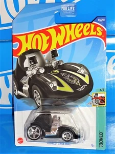 Hot Wheels 2022 Tooned Series #81 Tooned Twin Mill Treasure Hunt schwarz mit 5SPs - Bild 1 von 2