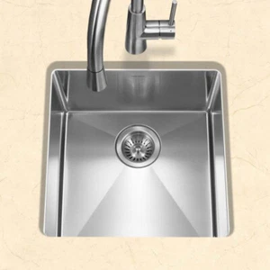 Houzer 17" x 18" Stainless Steel Undermount Bar/Prep Bowl Sink CNR-1700 - Picture 1 of 5