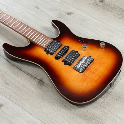 Guitarra Ibanez AZ2407F AZ Prestige, diapasón de arce tostado, esfalerita marrón Foto 1 de 4