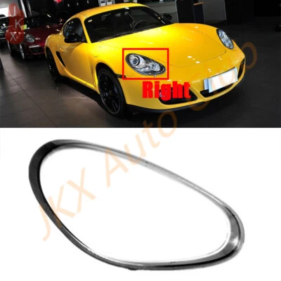Carcasa de lente de faro delantero derecho + pegamento para Porsche Boxster Cayman 987 2009-2012 p Foto 1 de 4