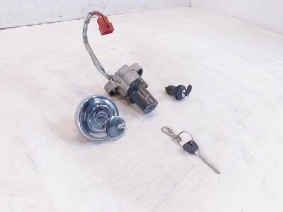 Yamaha V-Star 650 XVS650 & 1100 Ignition Switch Fuel Tank Storage Lock Set & Key - Image 1 of 4