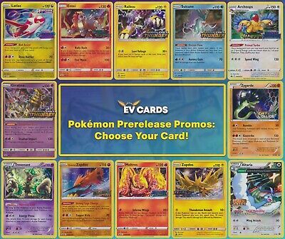 Pokemon Prerelease Promos - Choose Your Card - Holo Rare Black Star Promo Cards