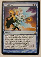 Mtg Trickbind Time Spiral NM Rare Blue Instant