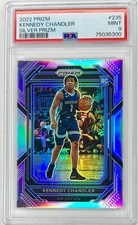 2022-23 Kennedy Chadler Panini Prizm Silver RC Rookie PSA 9 POP  2 (NO 10s) #235