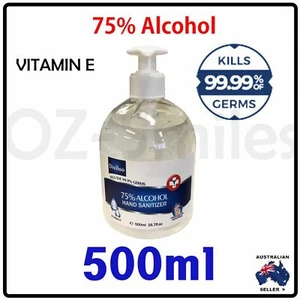 75% Alcohol Based Instant Hand Sanitizer Sanitiser 500ml Kills 99.99% - IN STOCK - Picture 1 of 1