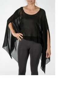 STOLA MAGLIA SCIALLE CERIMONIA DONNA DIANA GALLESI S233E0013U NERO 33 PE - Picture 1 of 1