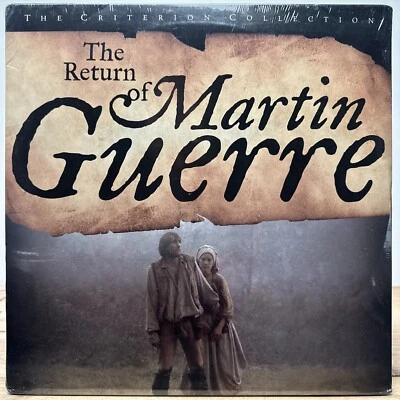 THE RETURN OF MARTIN GUERRE Criterion Digital 12-Inch LaserDisc NEW SEALED - Image 1 of 2