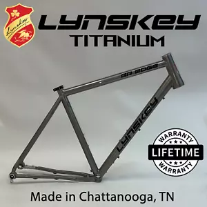 Gravel Bicycle Titanium - Lynskey 2024 GR Edge Frame Size Medium/Large - ML - Picture 1 of 11
