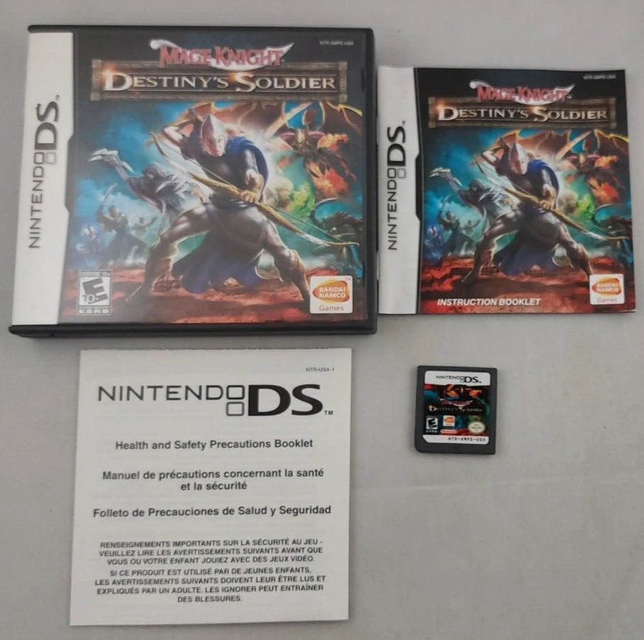 Mage Knight: Destiny's Soldier (Nintendo DS, 2006) CIB / Complete - Tested - Image 1 of 4