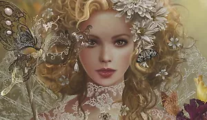 MTG Artists of Magic Playmat DEIDRE with artwork by Nene Thomas - Picture 1 of 1