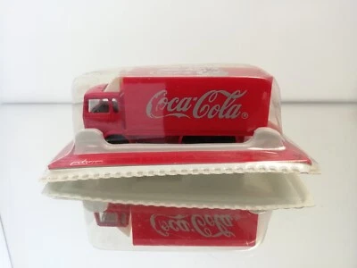 Camion Majorette Saviem Coca Cola quasi nuovo in scatola - Immagine 1 di 4