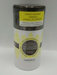 The Healthy Deodorant - Stick -  Lavanila   Fresh Vanilla Lemon 2 Oz