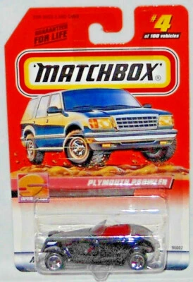 MATCHBOX TREASURE HUNT MB 2000 LOGO PLYMOUTH PROWLER #4 - Image 1 of 2