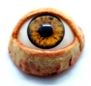 Halloween Prop Realistic Life Size Eye DOT third eye, masks, JEWELRY Infected LB - Picture 1 of 3