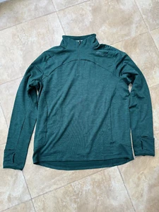 2XU Ignition 1/4 Zip Pine/Pine Reflective Running Top - XXL - 2XL - Picture 1 of 7