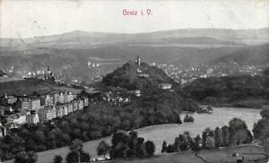 Greiz I. V. Tarjeta Postal AK 1909 - Imagen 1 de 2