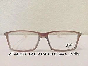 Nuevas Gafas Rayban Matthew Rosa Iridiscente RB7021 5497 55-14-140 Auténticas - Imagen 1 de 3