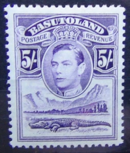 Basutoland 1938 5s MNH SG27 - Picture 1 of 1