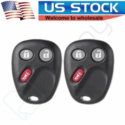 2 para GMC Yukon Chevrolet Avalanche Silverado 2004 sistema de entrada remota sin llave Foto 1 de 4