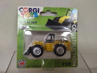 BULLDOZER YELLOW apx 1:64 CORGI TOYS n28 TY669 - Imagen 1 de 2