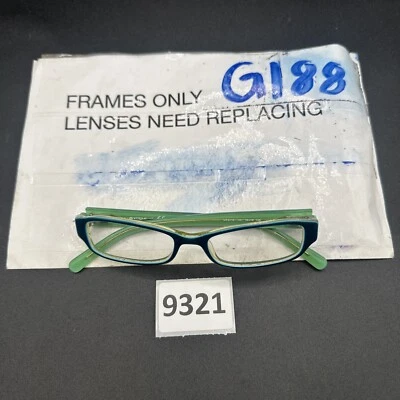 Marco de gafas VOGUE VO2436 1381 Petite 49-16-135 azul/verde pulido G188 Foto 1 de 4