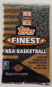 Topps Finest NBA Basketball '97 - 98 Series 2 ~ 6 Cards ~ Hobby Pack ~ SEALED