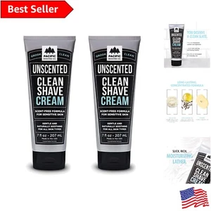 Nourishing Shave Cream with Vitamin E - Clean Formula for Smooth Shaves, 2-Pack - Picture 1 of 9
