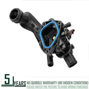 para Peugeot 308 1.6 16V (2007-2015) carcasa termostato con sensor 11537534521 - Imagen 1 de 8