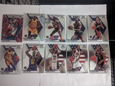 10 card 2019 Mosaic Hall of Fame Lot: Iverson RED, Shaq Refractor, Magic, MORE!!