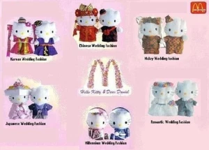 McDonald Hello Kitty & Dear Daniel Wedding 2000 Chinese Wedding Pair - Picture 1 of 10